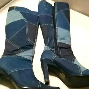 Jolie Victoria beautiful denim boots